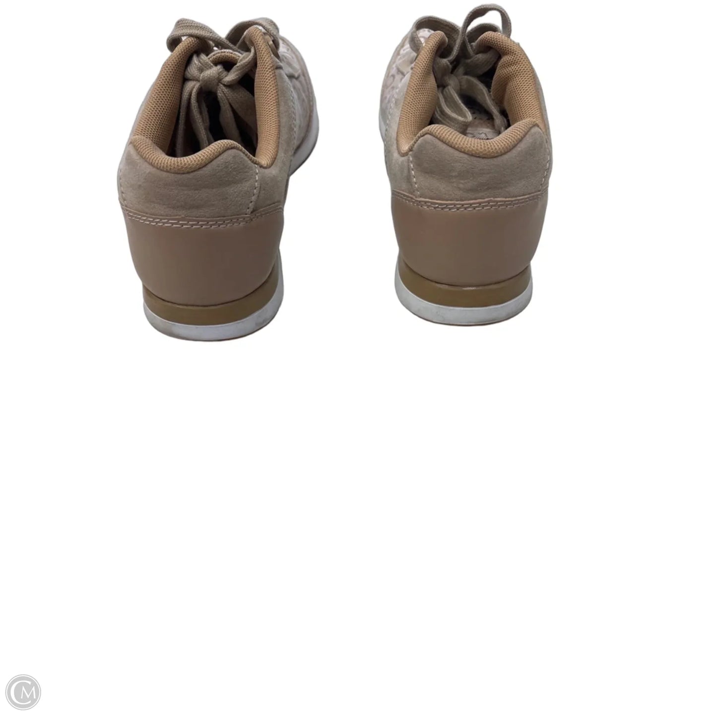 Shoes Sneakers By Guess In Tan, Size: 8.5