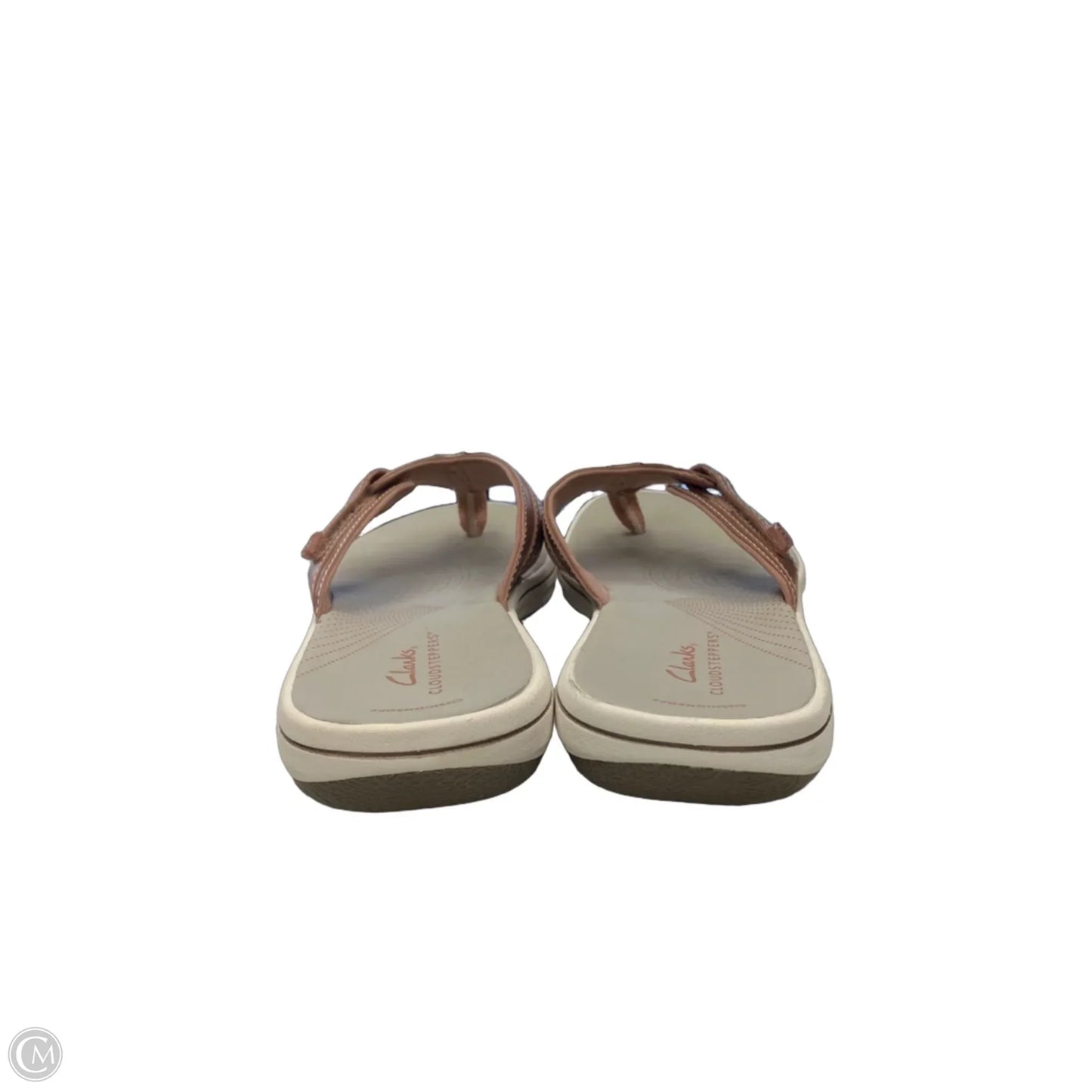 Sandals Flats By Clarks In Pink, Size: 8
