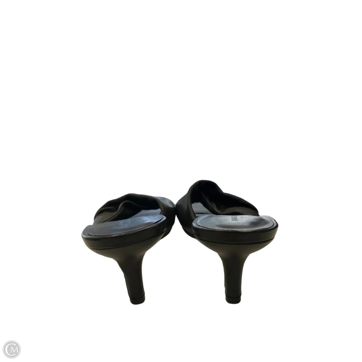 Sandals Heels Kitten By Banana Republic In Black, Size: 9