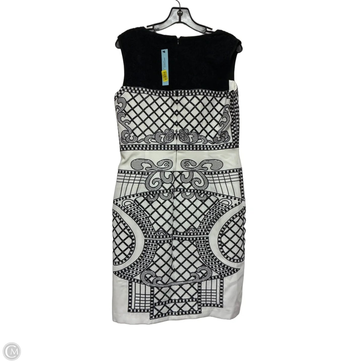 Dress Casual Short By Antonio Melani In Black & White, Size: M