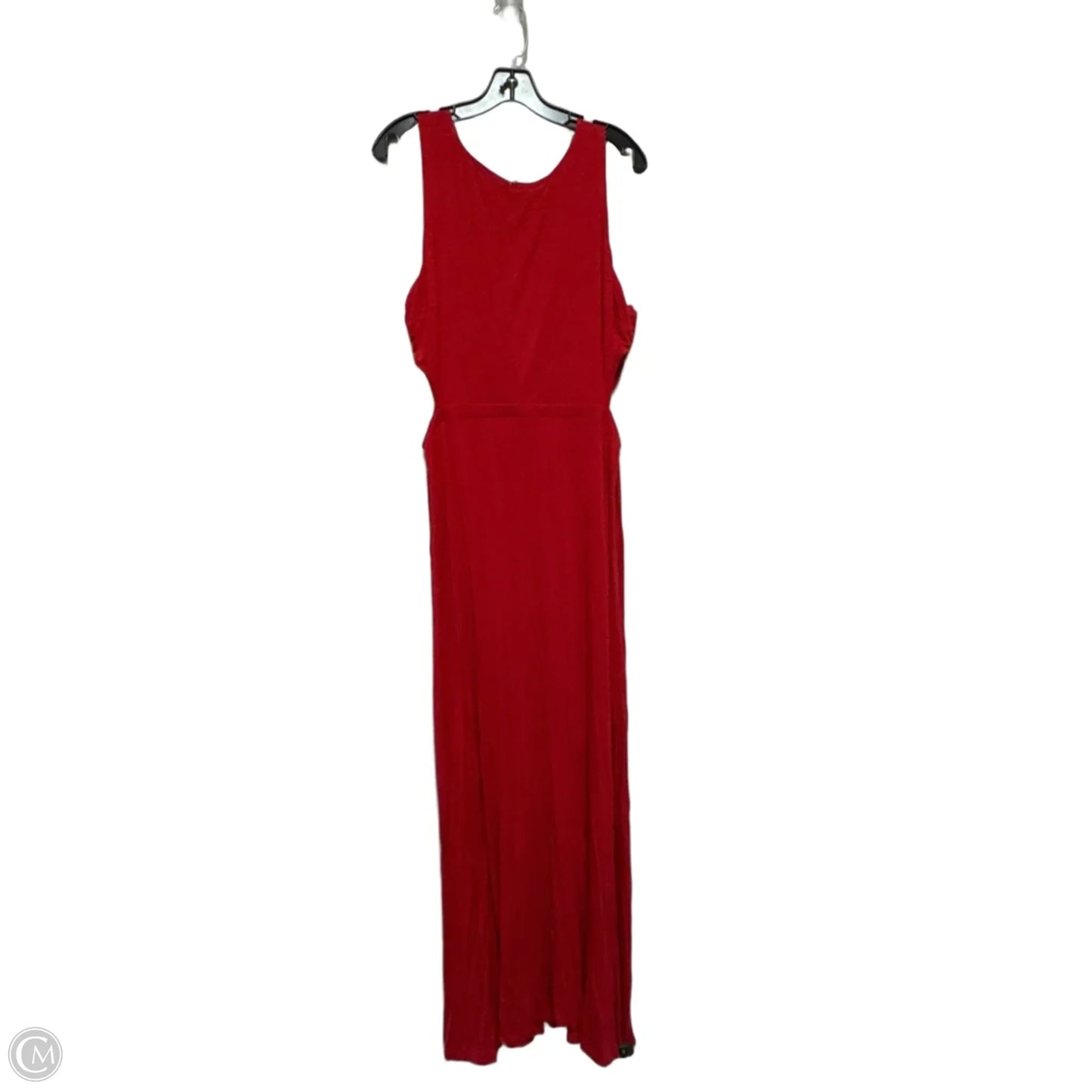 Dress Casual Maxi By Loft In Red, Size: L