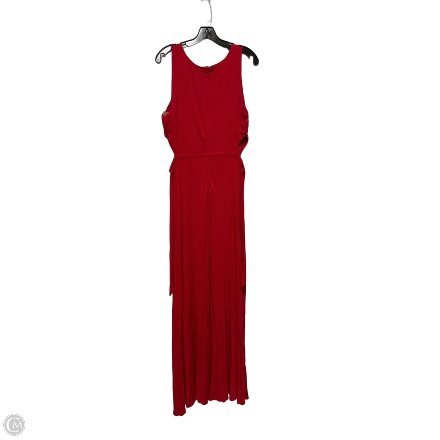 Dress Casual Maxi By Loft In Red, Size: L