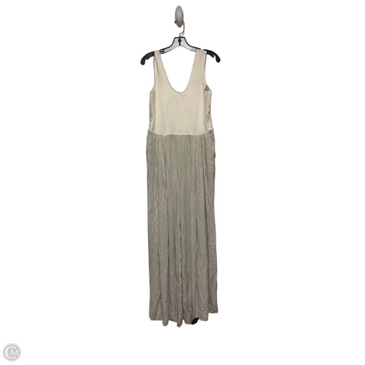 Jumpsuit By Clothes Mentor In Cream & White, Size: Xl