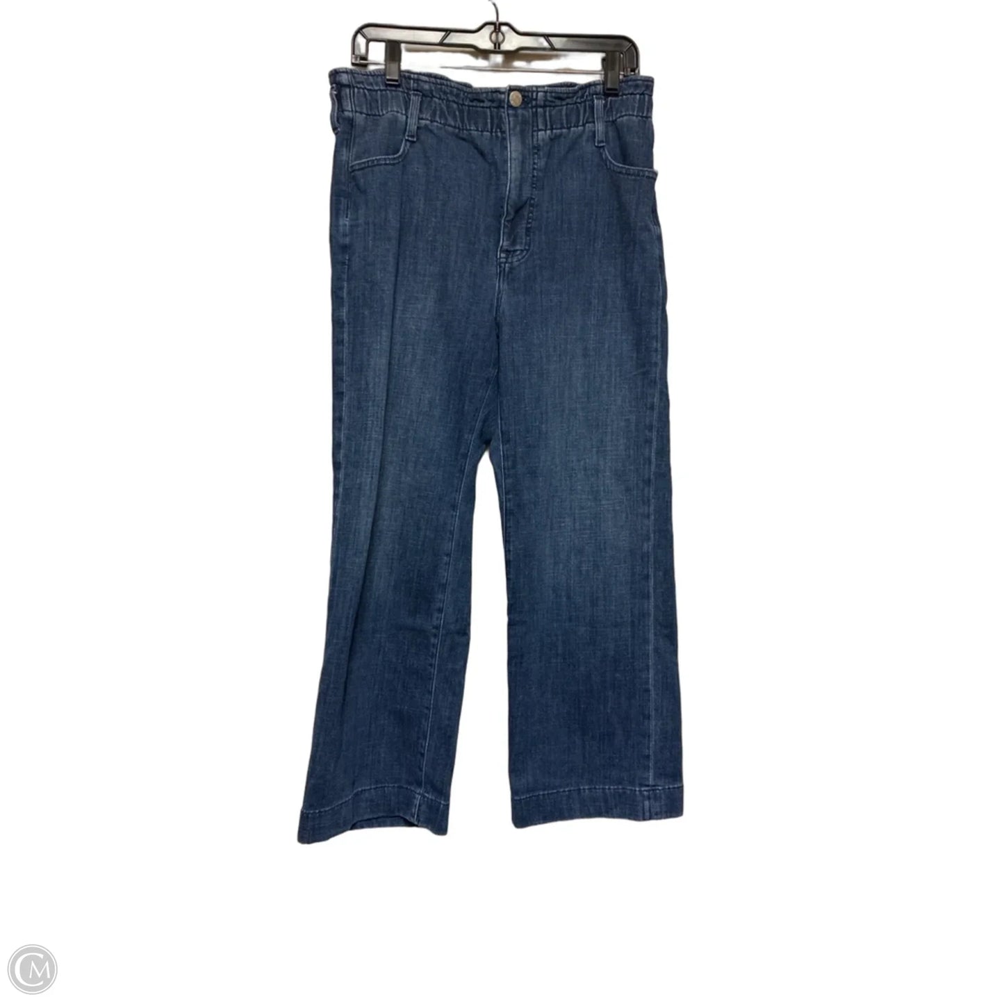 Jeans Straight By J. Crew In Blue Denim, Size: 8