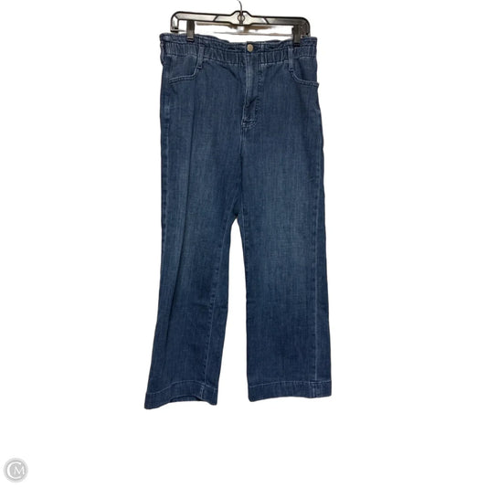 Jeans Straight By J. Crew In Blue Denim, Size: 8