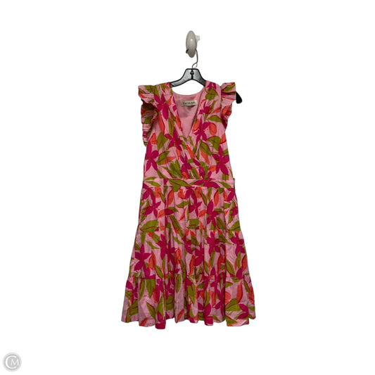 Dress Casual Short By Taylor In Floral Print, Size: L