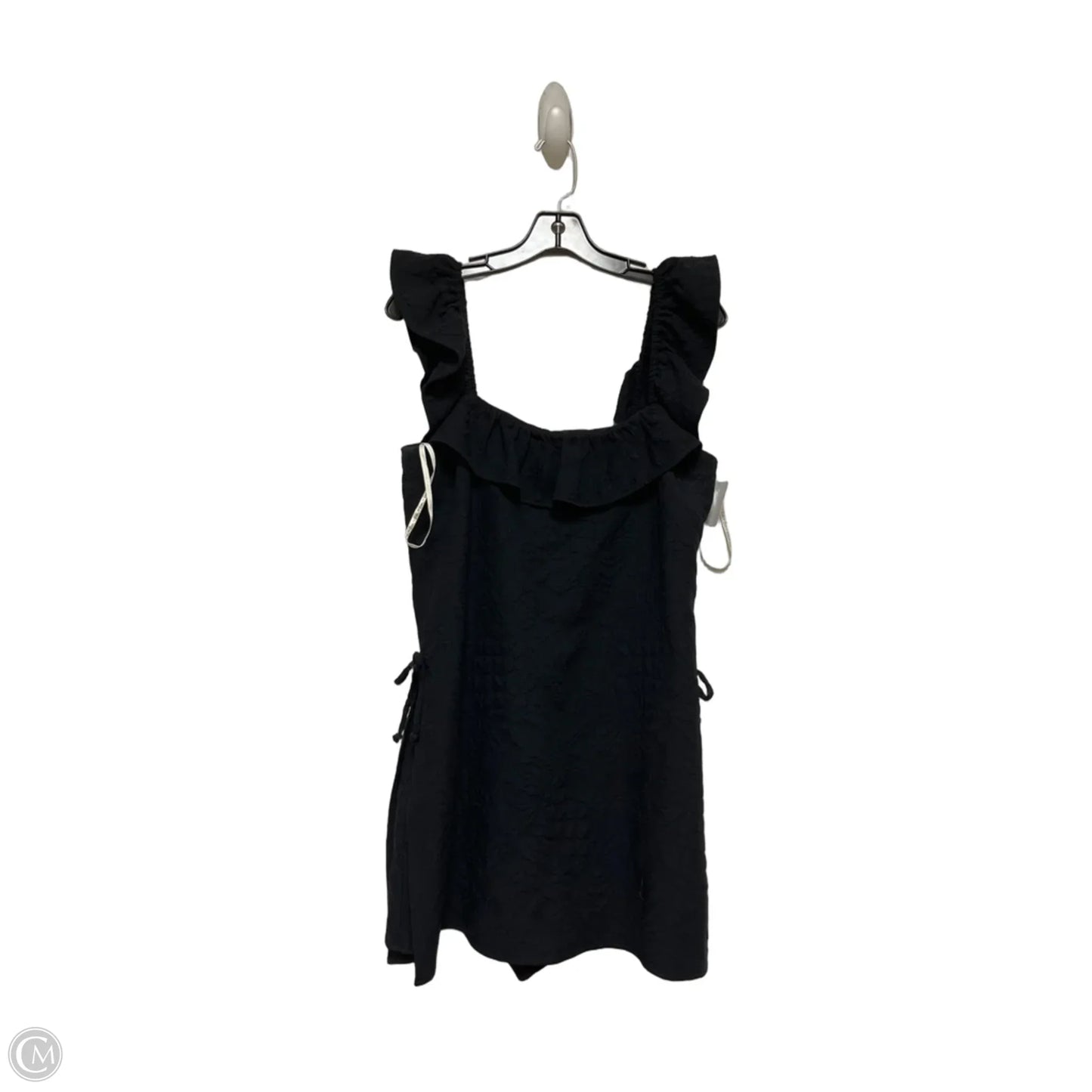 Romper Designer By Lilly Pulitzer In Black, Size: L