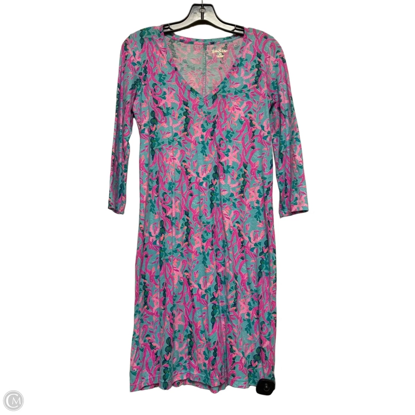 Dress Designer By Lilly Pulitzer In Nautical Print, Size: Xs