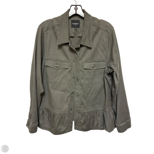 Jacket Other By Liverpool In Green, Size: Xl