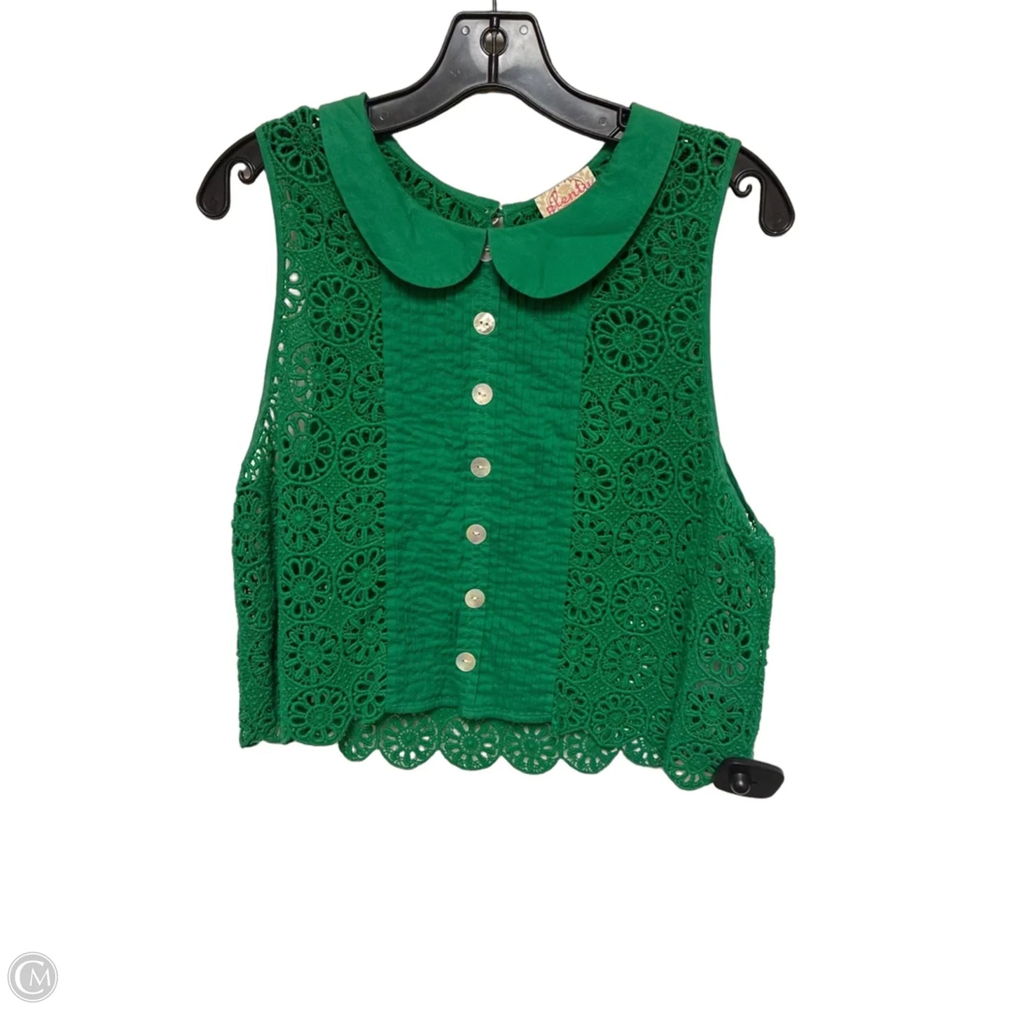 Top Sleeveless By Tracy Reese In Green, Size: M