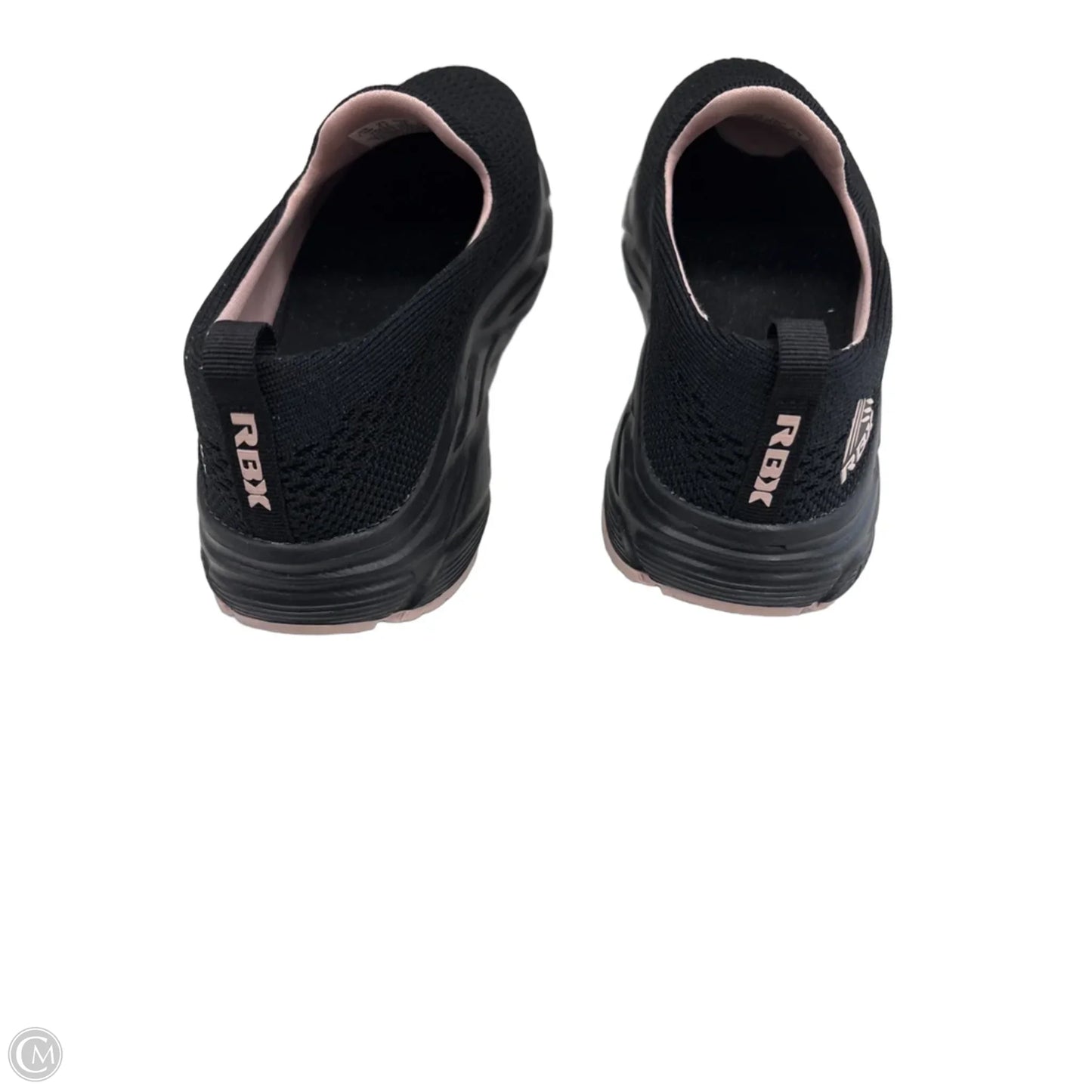 Shoes Flats By Rbx In Black & Pink, Size: 7.5