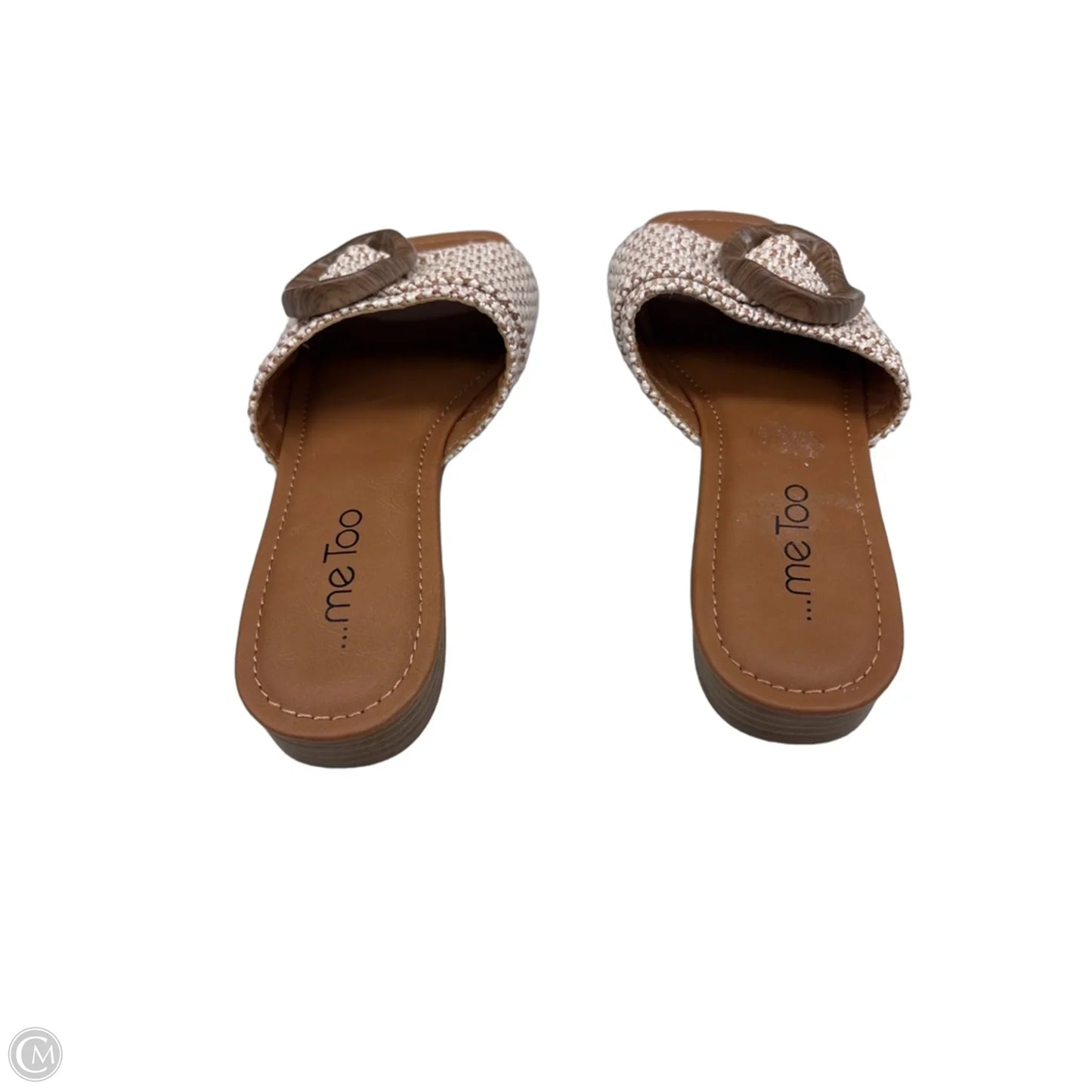 Sandals Flats By Me Too In Tan, Size: 7