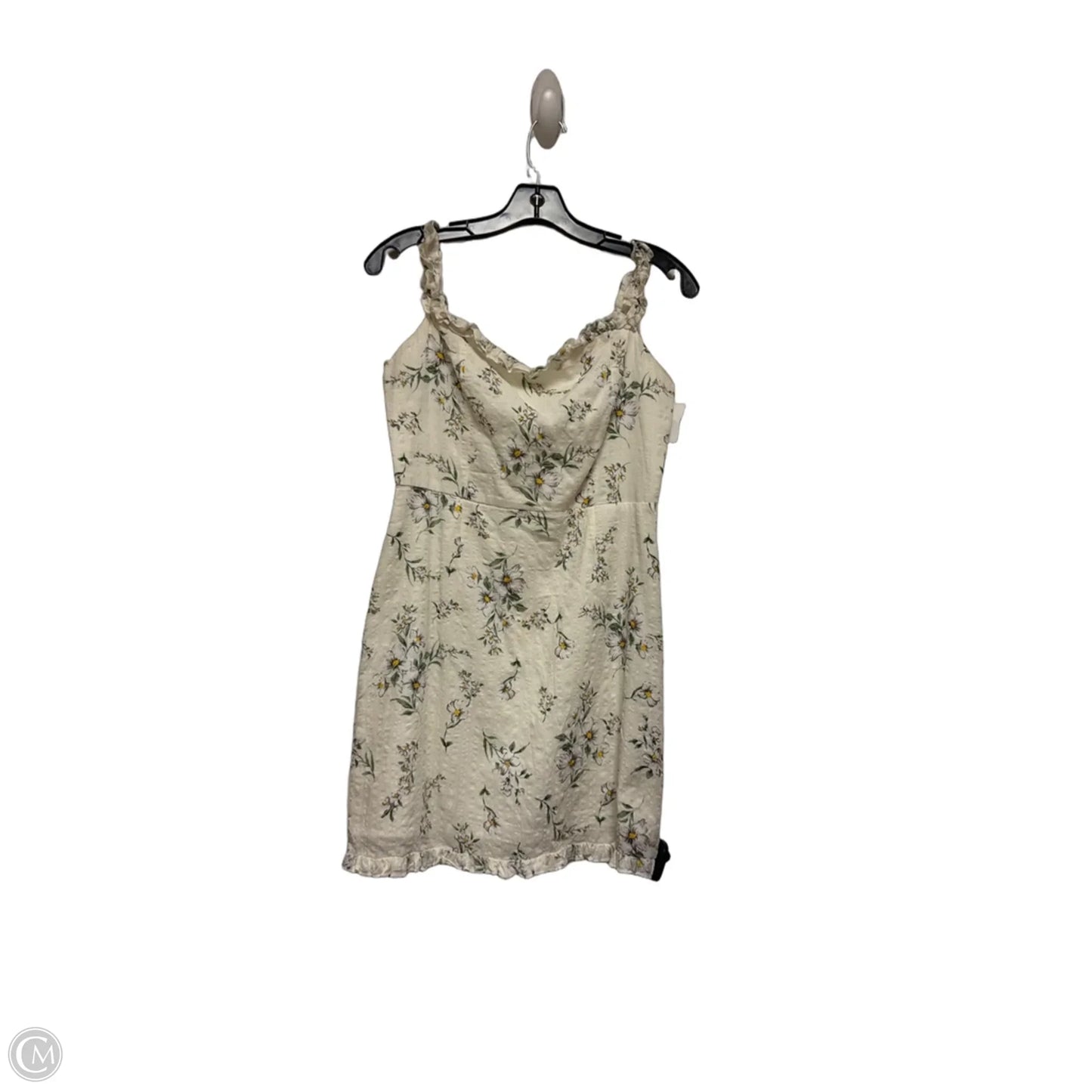 Dress Casual Short By Clothes Mentor In Floral Print, Size: M