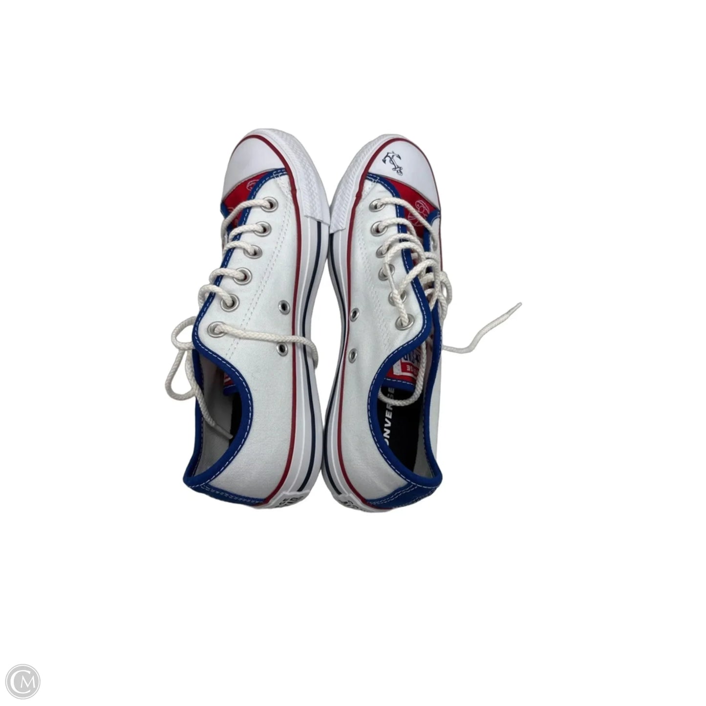 Shoes Sneakers By Converse In Blue Red & White, Size: 7