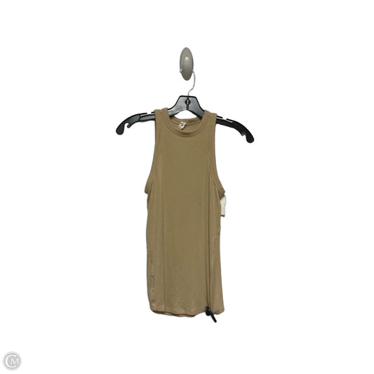 Athletic Tank Top By Lululemon In Tan, Size: 4