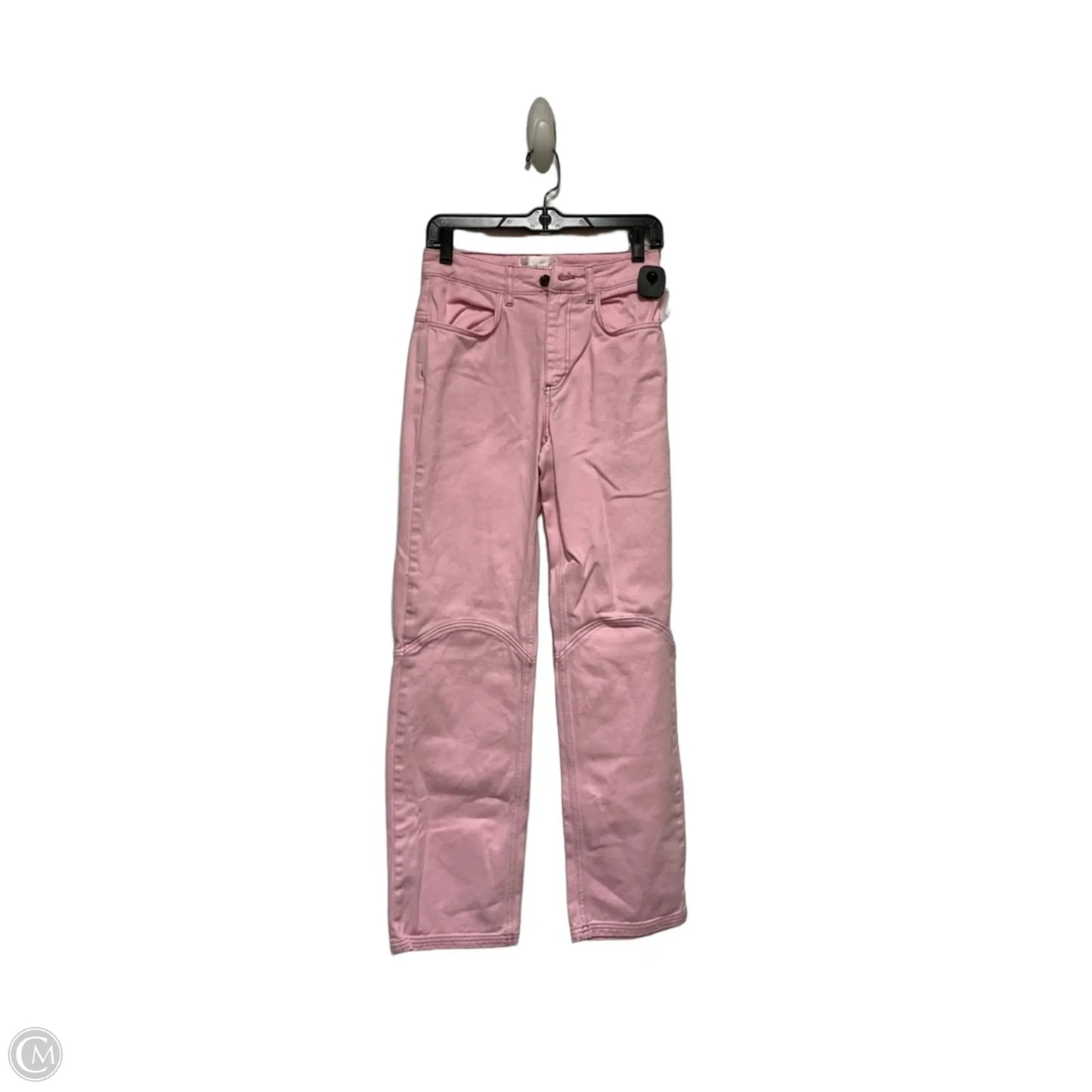 Jeans Straight By Clothes Mentor In Pink Denim, Size: 2