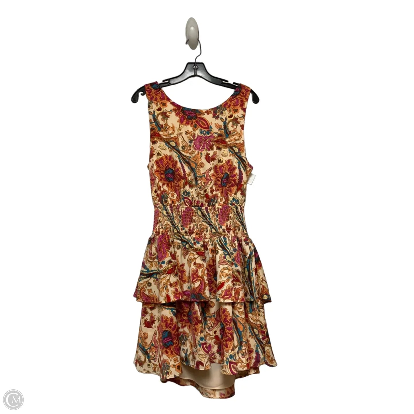 Dress Casual Short By Jessica Simpson In Floral Print, Size: M