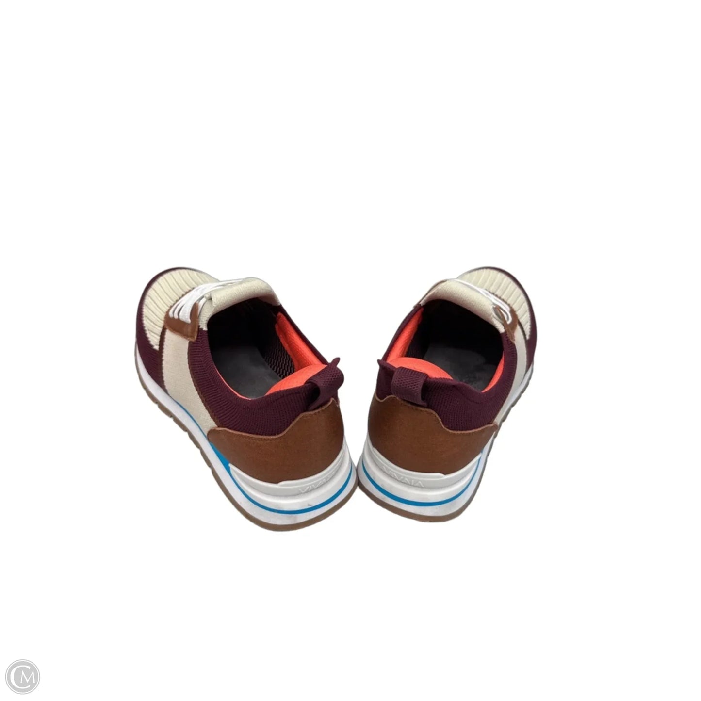 Shoes Sneakers By Vivaia In Purple & Tan, Size: 9