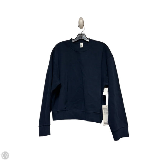 Sweatshirt Crewneck By Lululemon In Blue, Size: M