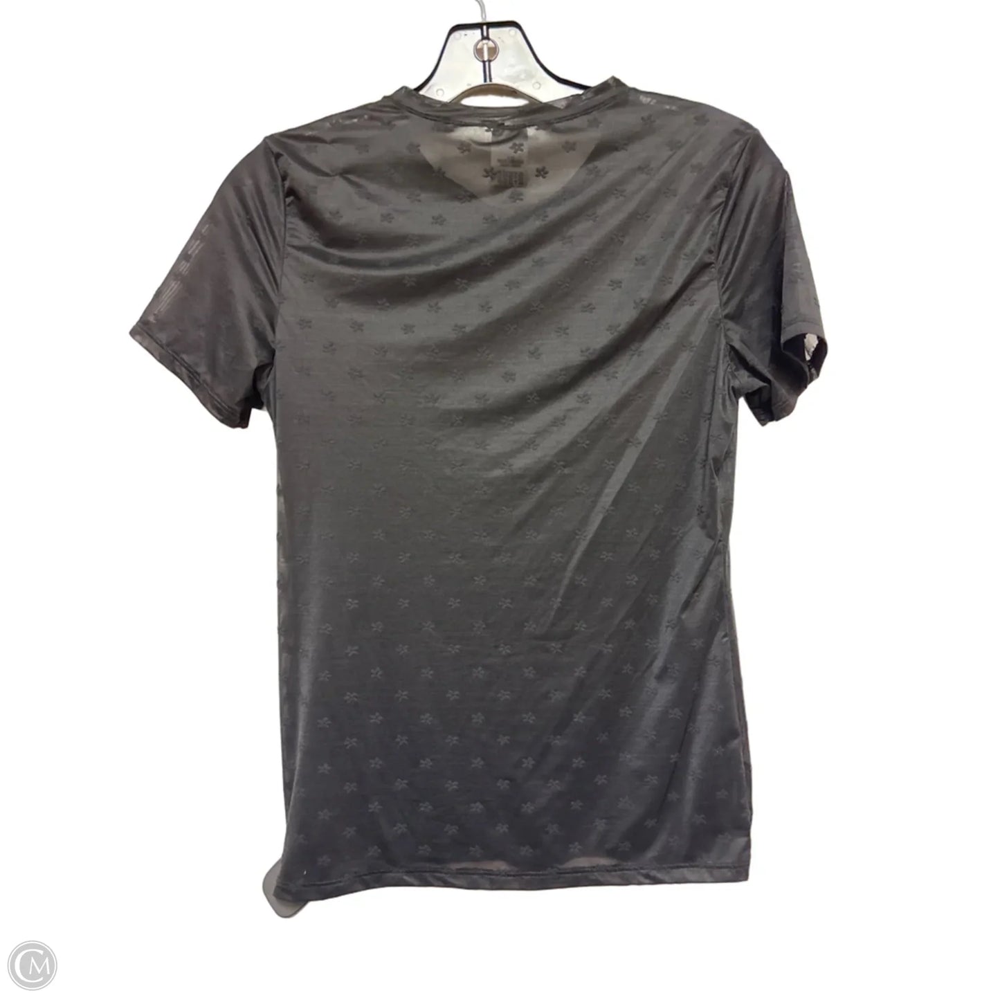 Top Short Sleeve By Pink In Black, Size: M