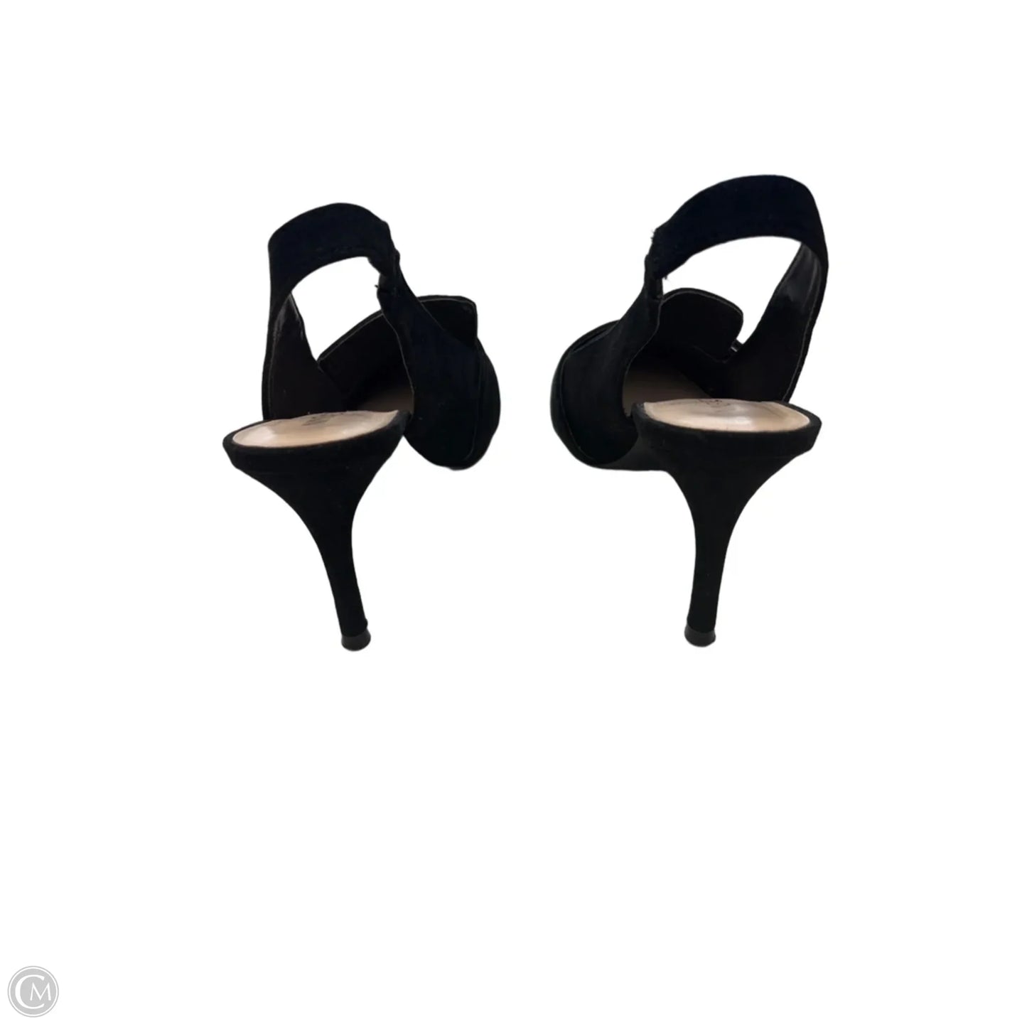 Shoes Heels Kitten By Nine West In Black, Size: 7