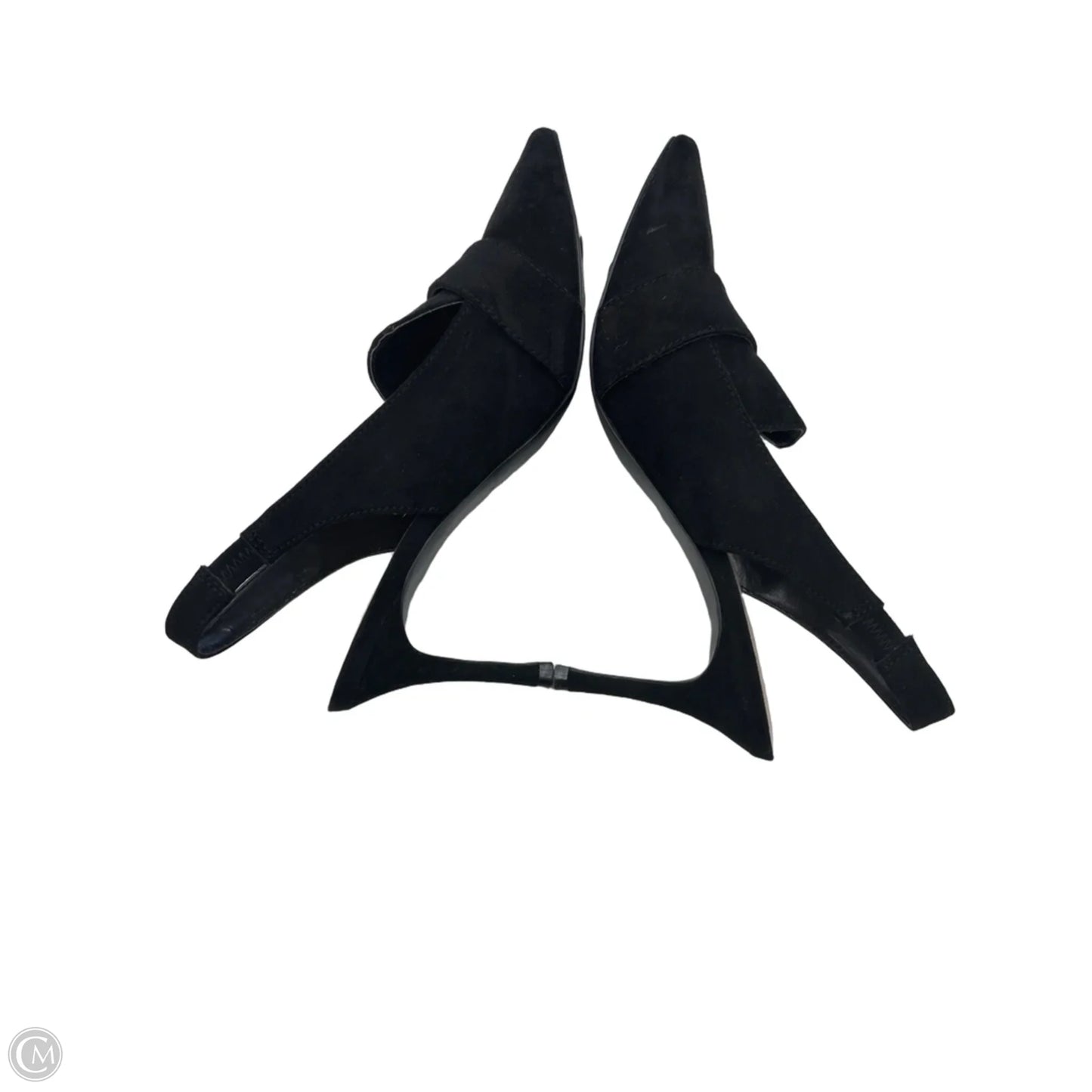 Shoes Heels Kitten By Nine West In Black, Size: 7