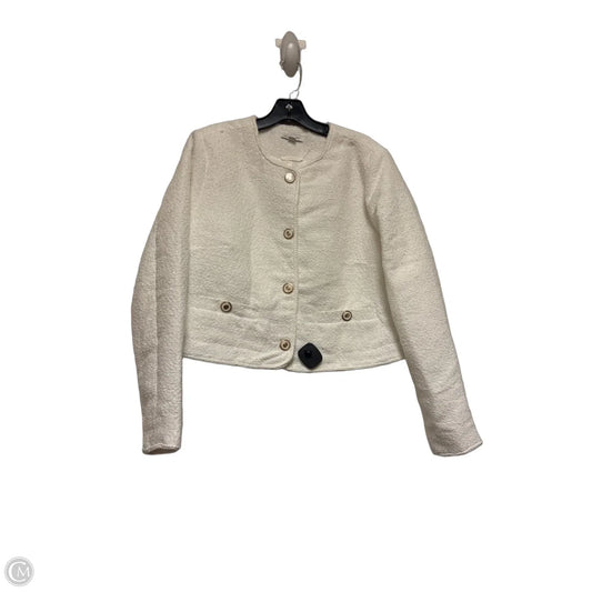 Blazer By Free Assembly In White, Size: L