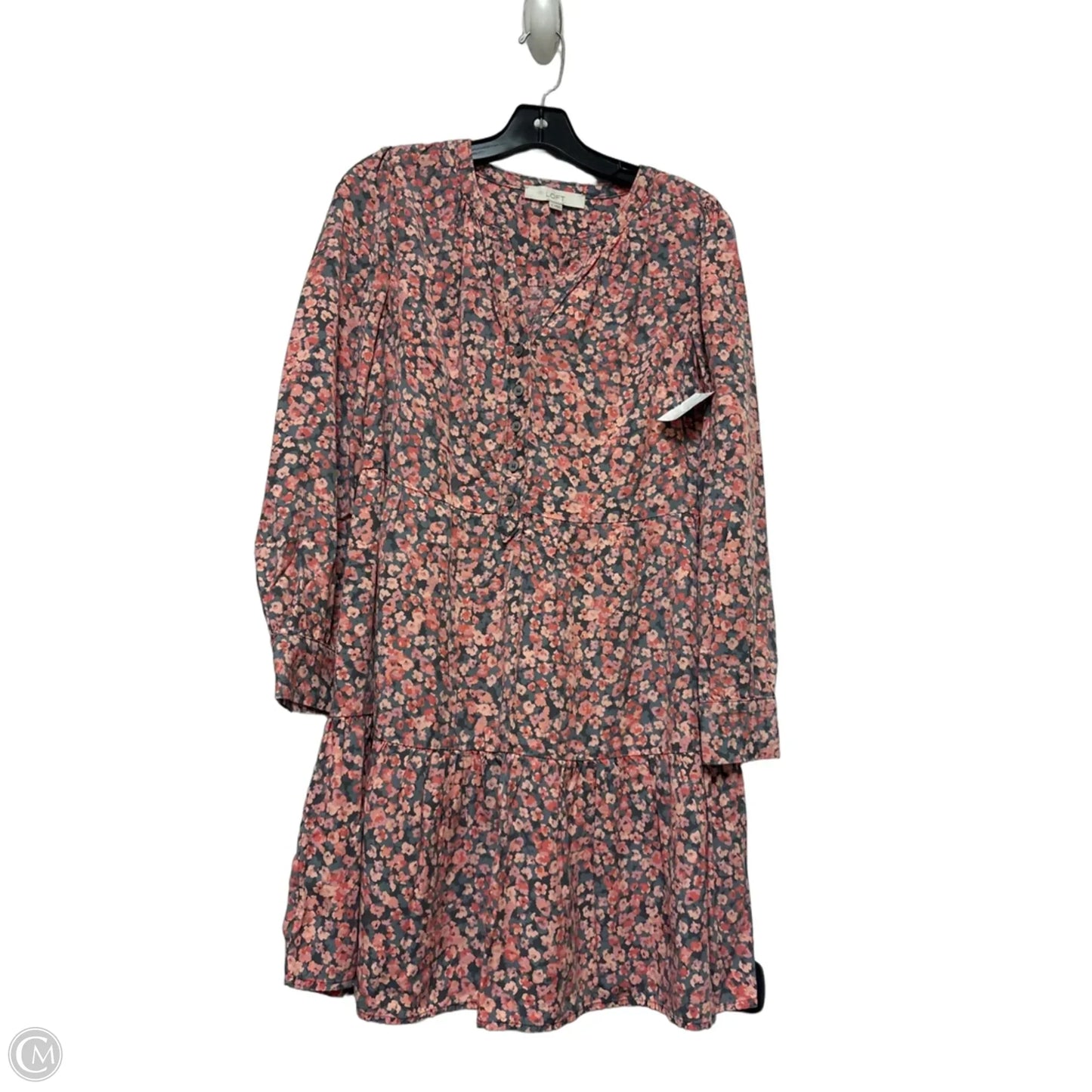 Dress Casual Short By Loft In Floral Print, Size: S