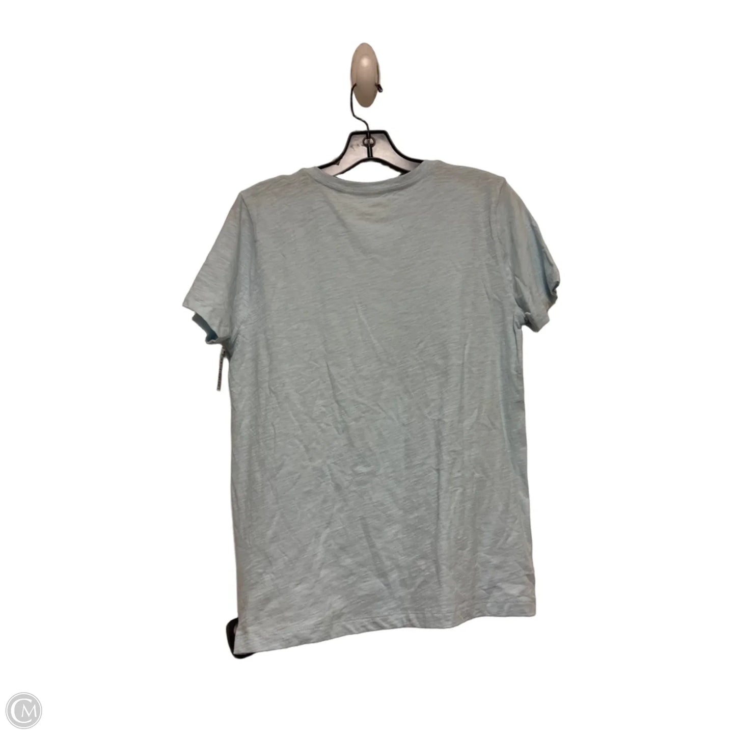 Top Short Sleeve Basic By J. Crew In Blue, Size: M