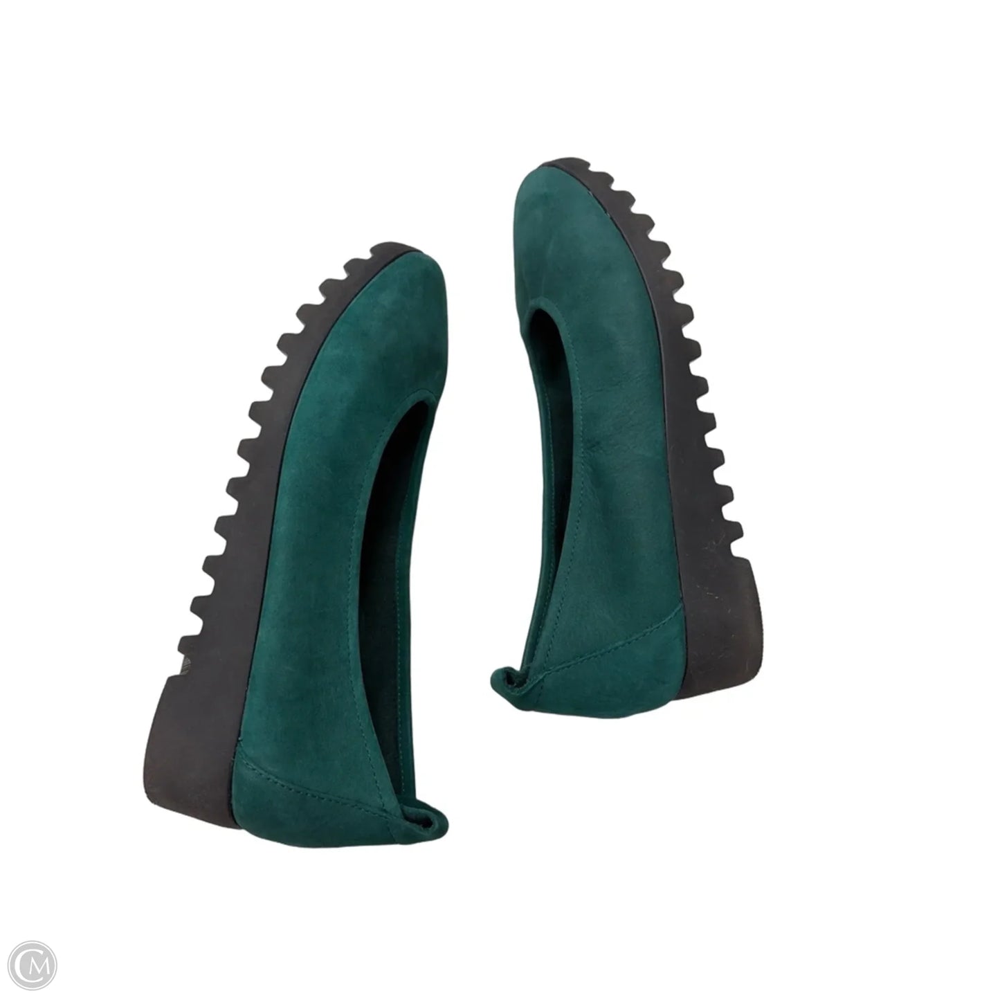 Shoes Flats By Aetrex In Green, Size: 7.5