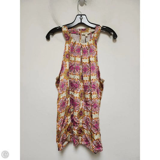 Top Sleeveless By Christian Siriano In Multi-colored, Size: M