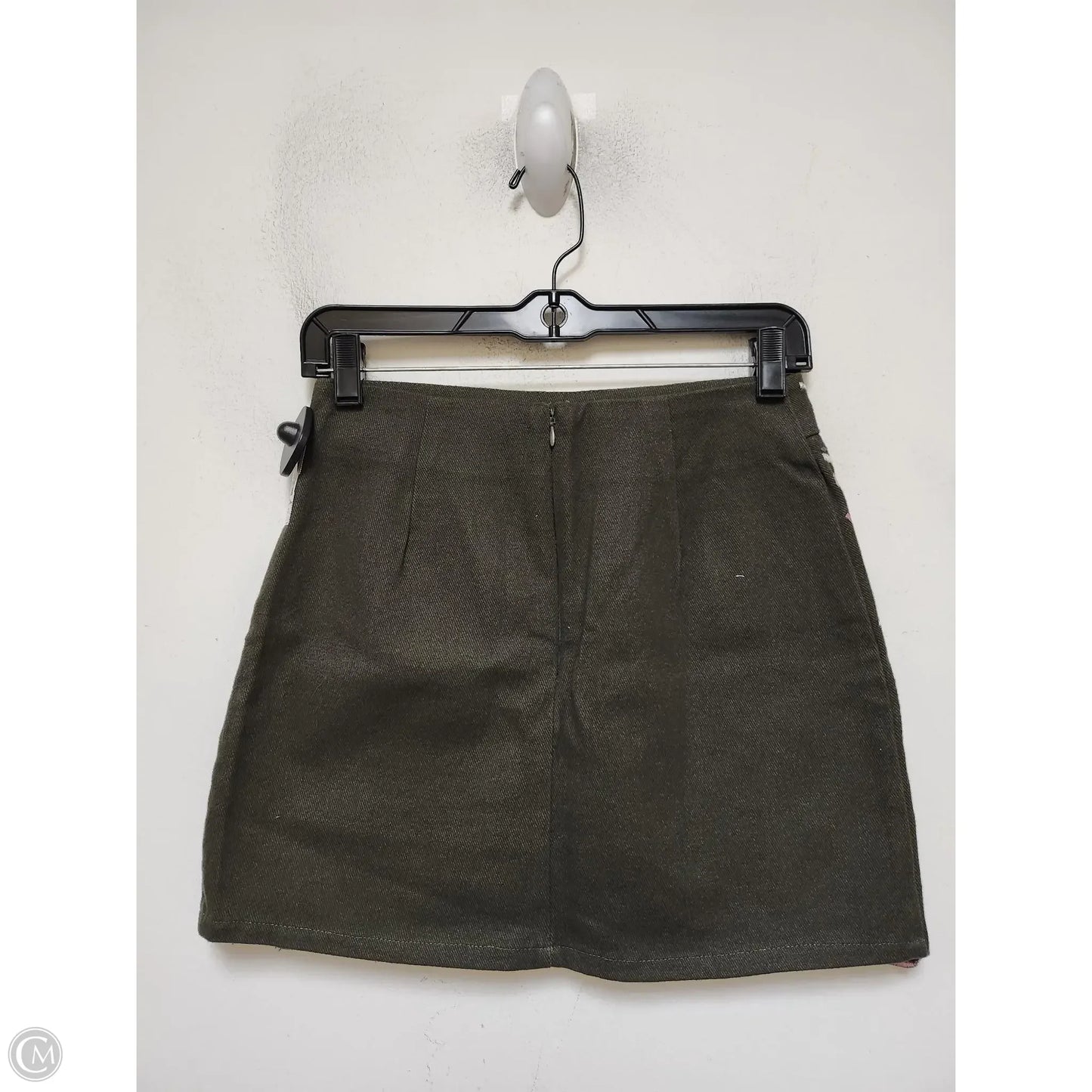 Skirt Mini & Short By Mi Ami In Green, Size: Xs