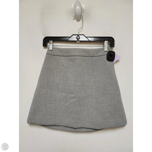 Skirt Mini & Short By Express In Grey, Size: 0