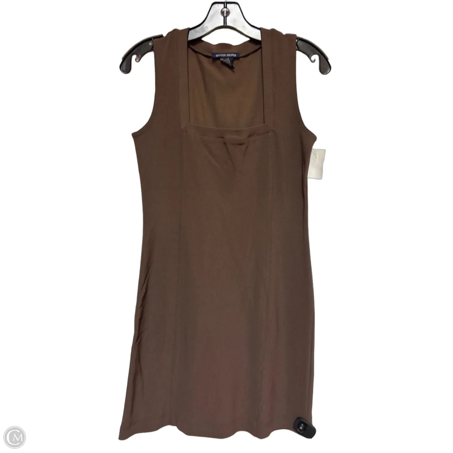 Dress Casual Short By Boston Proper In Brown, Size: Sp