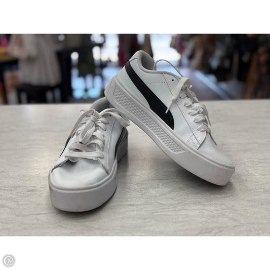 Shoes Sneakers By Puma In White, Size: 8.5