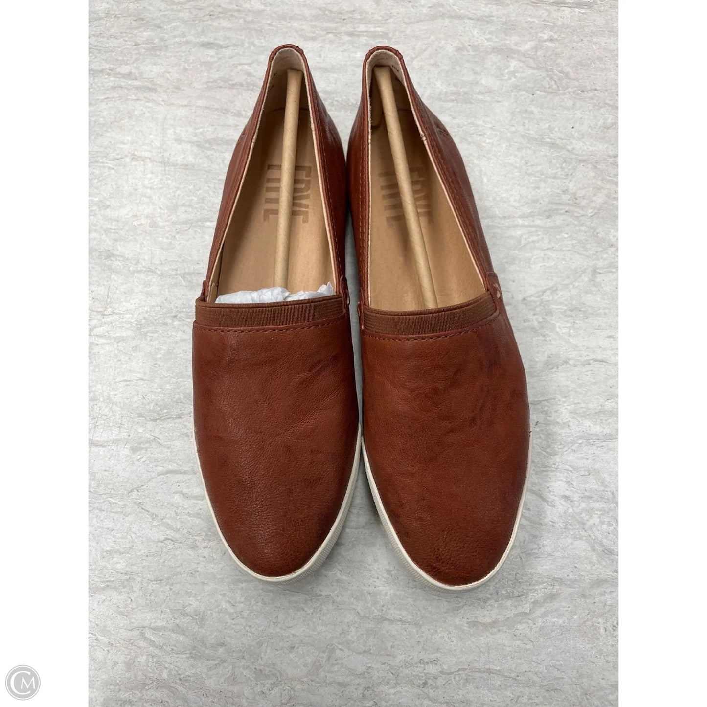 Shoes Designer By Frye In Brown, Size: 6