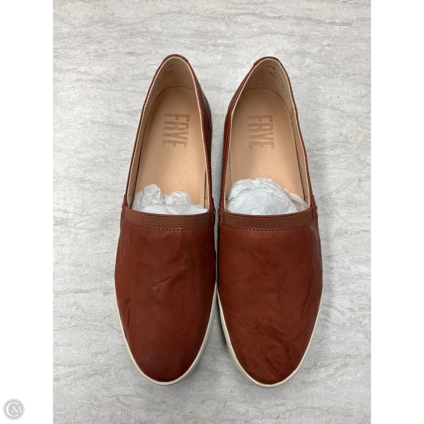 Shoes Designer By Frye In Brown, Size: 8.5