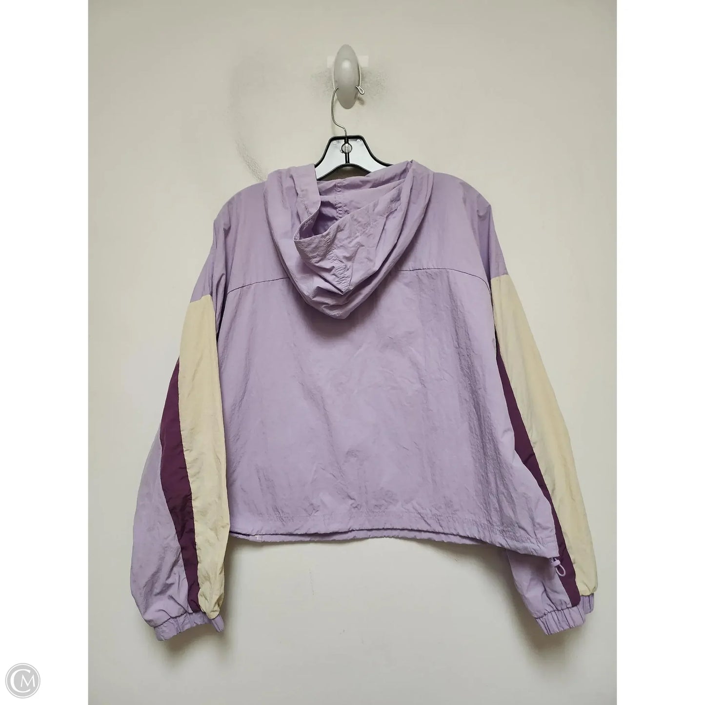Jacket Windbreaker By Joy Lab In Purple, Size: Xl