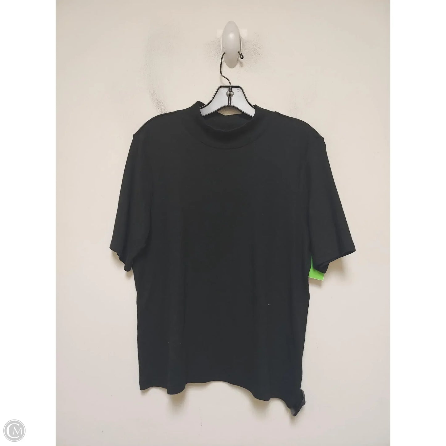 Top Short Sleeve Basic By Joie In Black, Size: Xl