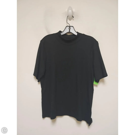 Top Short Sleeve Basic By Joie In Black, Size: Xl