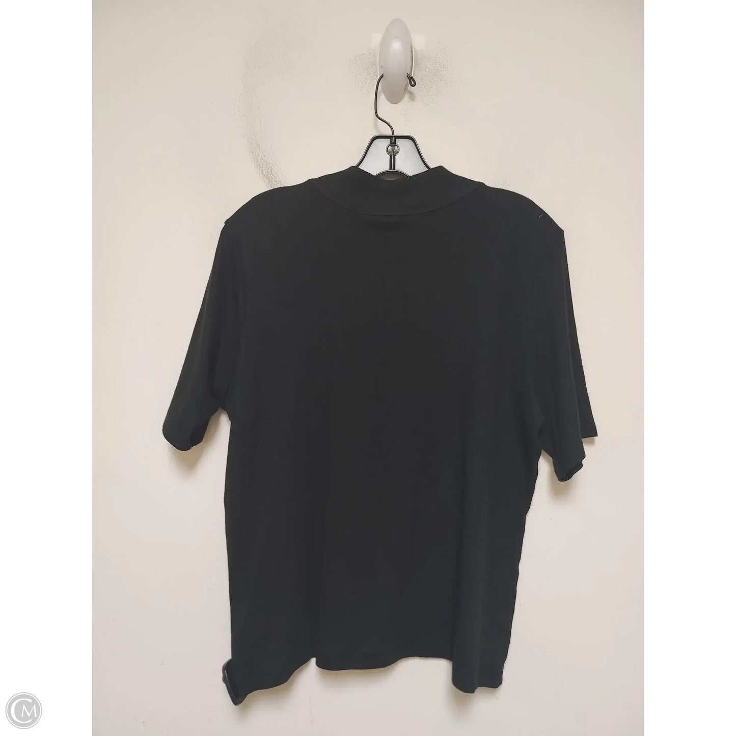 Top Short Sleeve Basic By Joie In Black, Size: Xl