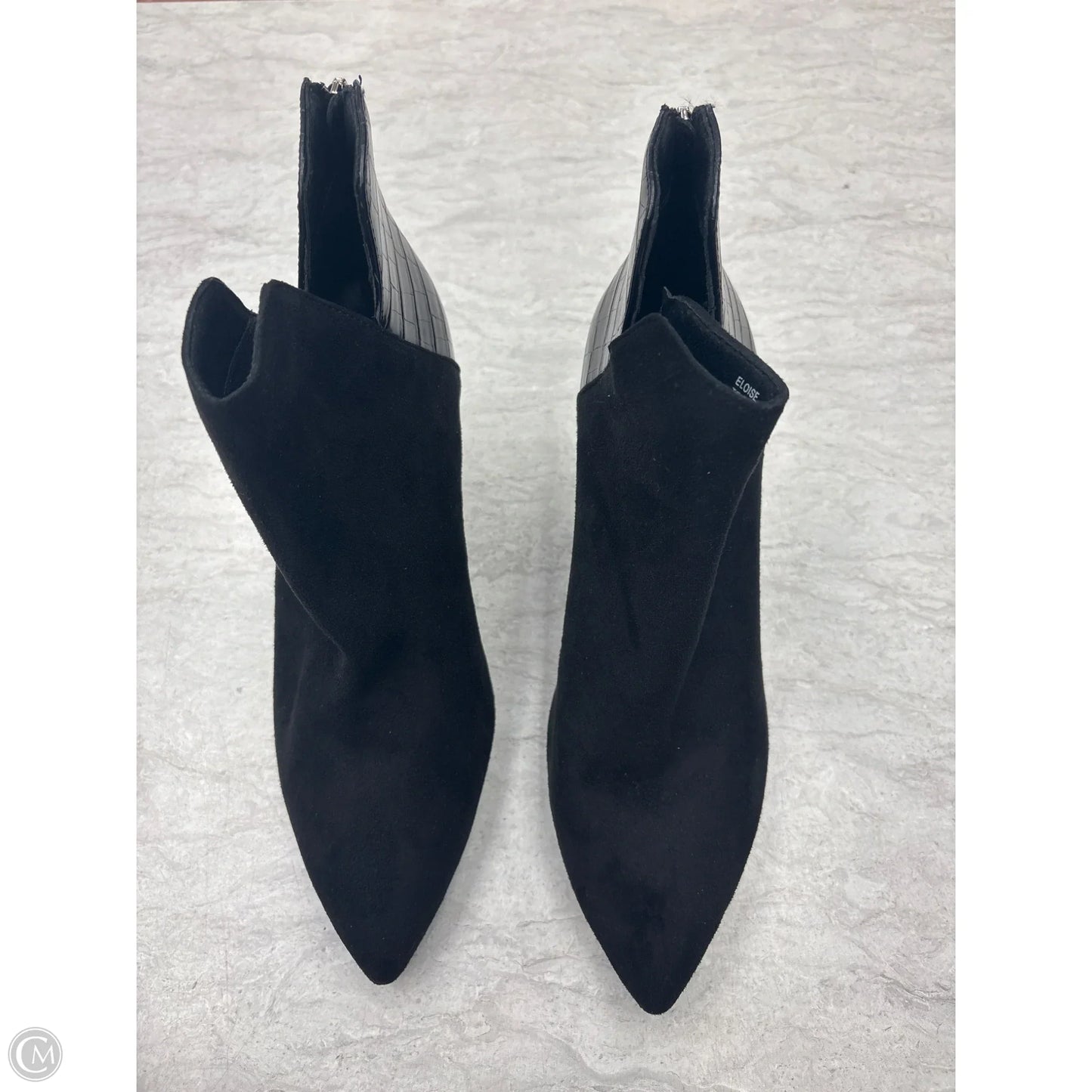 Boots Ankle Heels By Rouge In Black, Size: 11