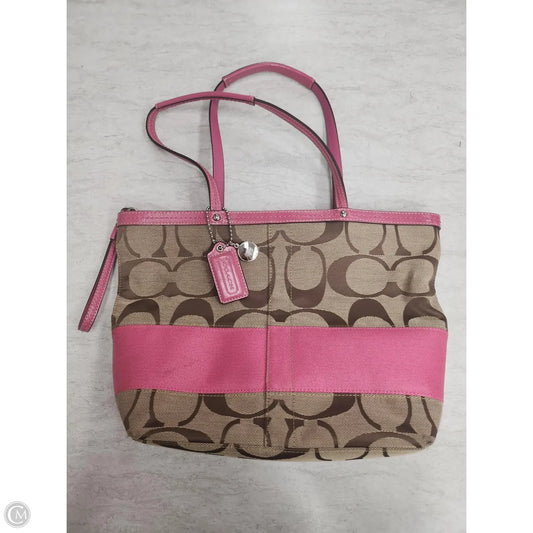 Handbag Designer By Coach, Size: Medium