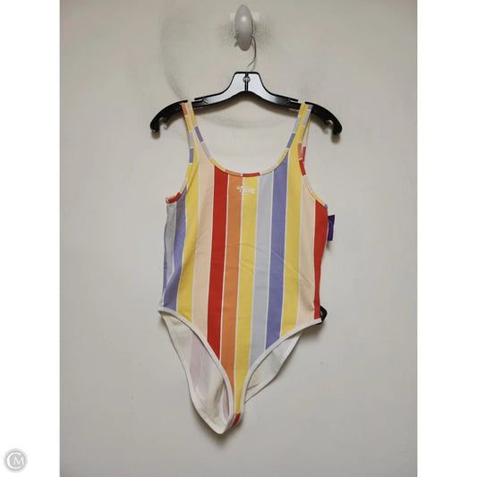 Bodysuit By Nike Apparel In Striped Pattern, Size: M