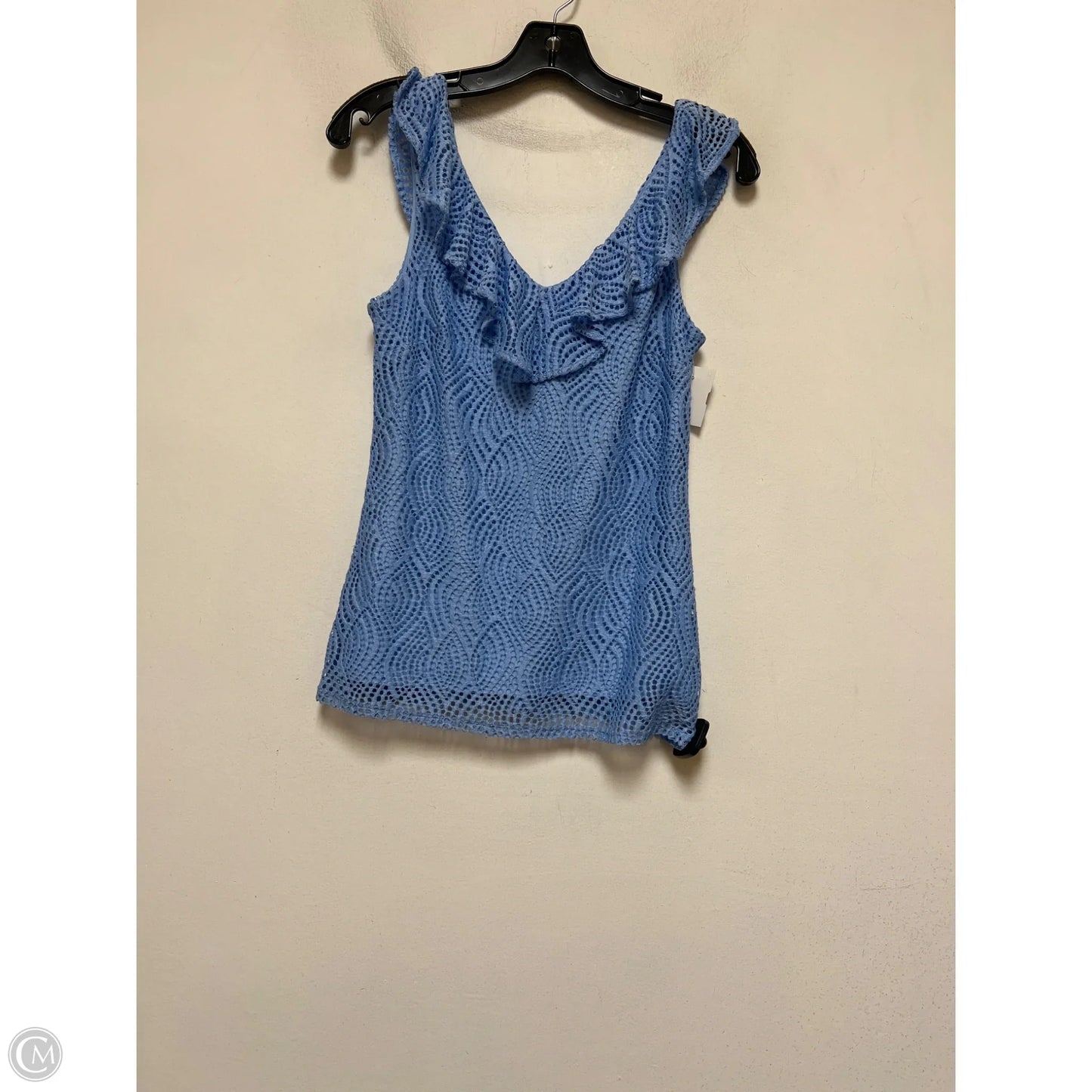 Top Sleeveless Designer By Lilly Pulitzer In Blue, Size: Xs