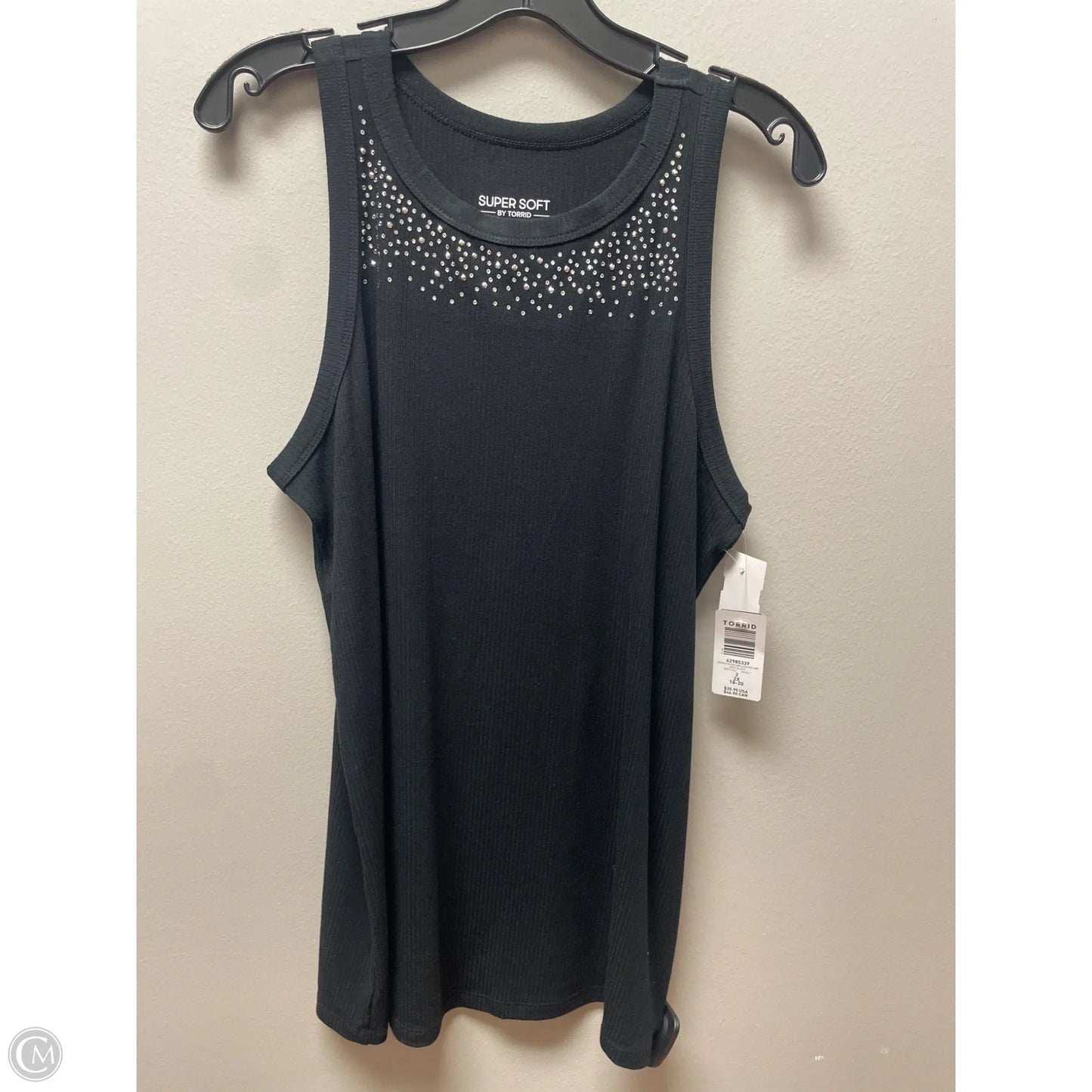 Tank Top By Torrid In Black, Size: 2x