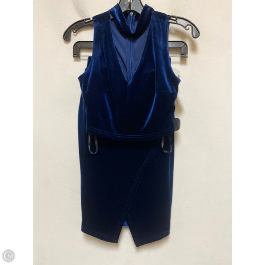 Skirt Set 2pc By Papaya In Blue, Size: 4