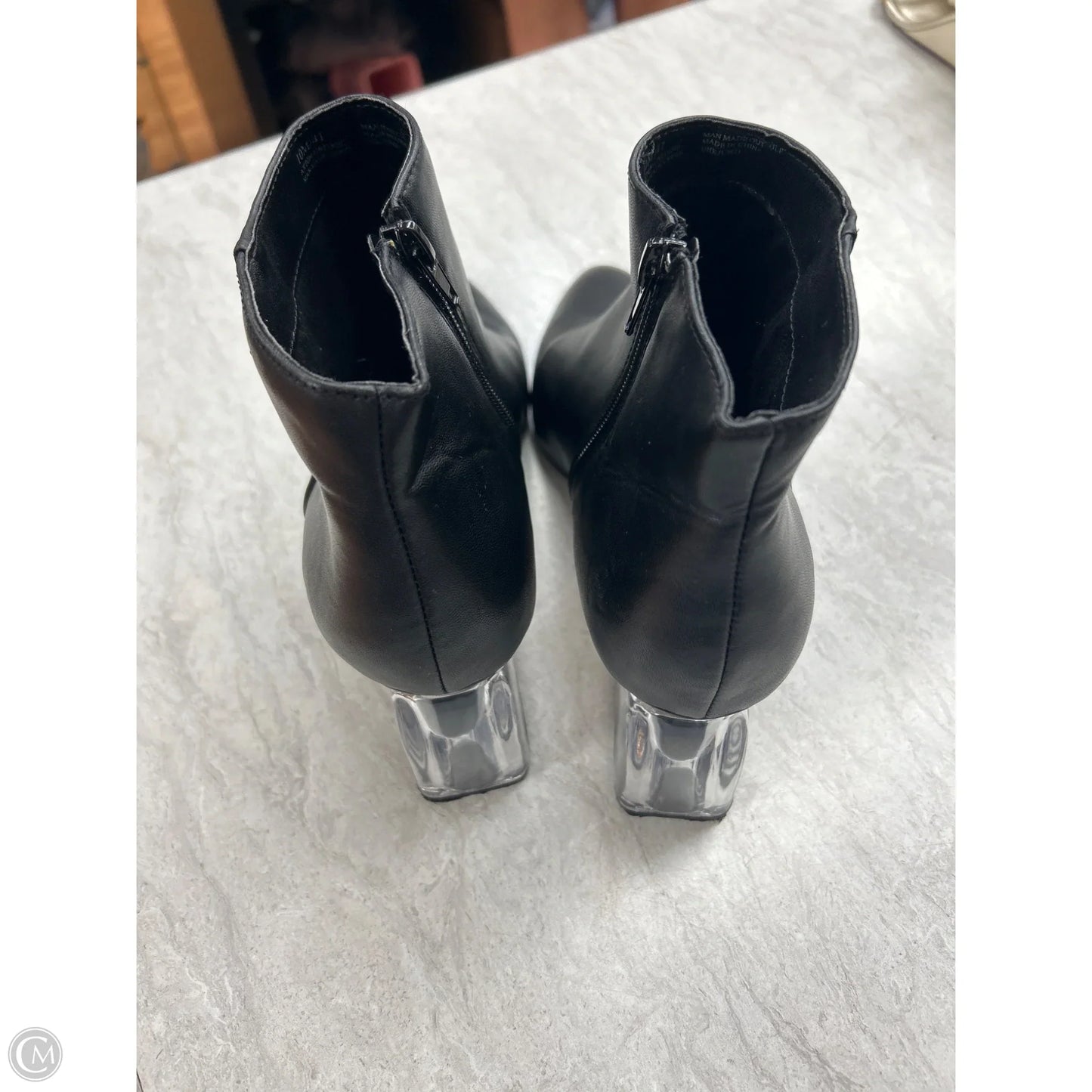 Boots Ankle Heels By Bcbgeneration In Black, Size: 10