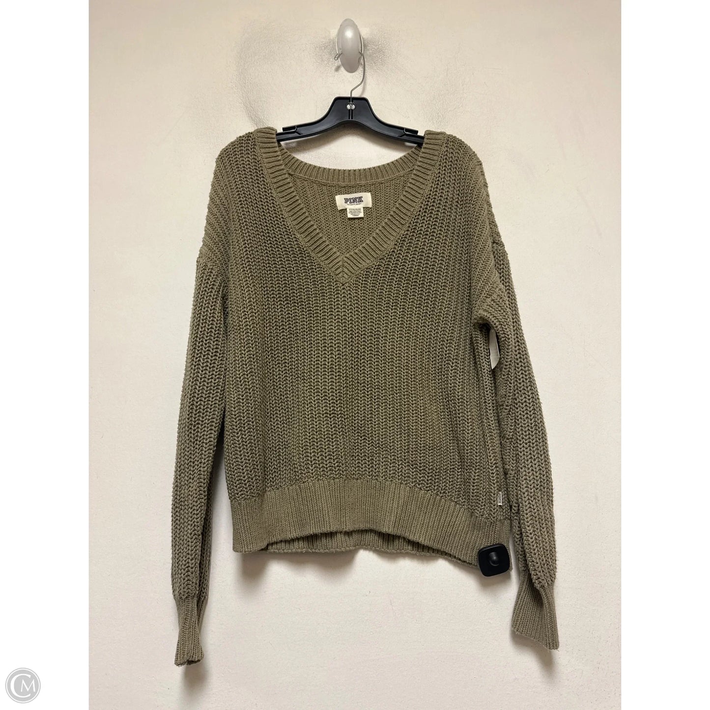 Sweater By Pink In Green, Size: S