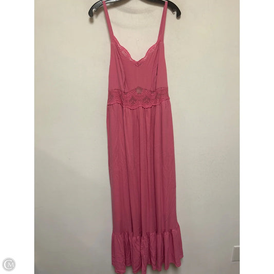 Dress Casual Maxi By Torrid In Pink, Size: L